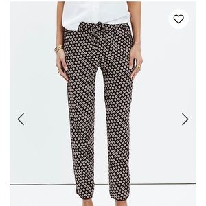 Madewell Track Trousers in Coin Tile - XS
